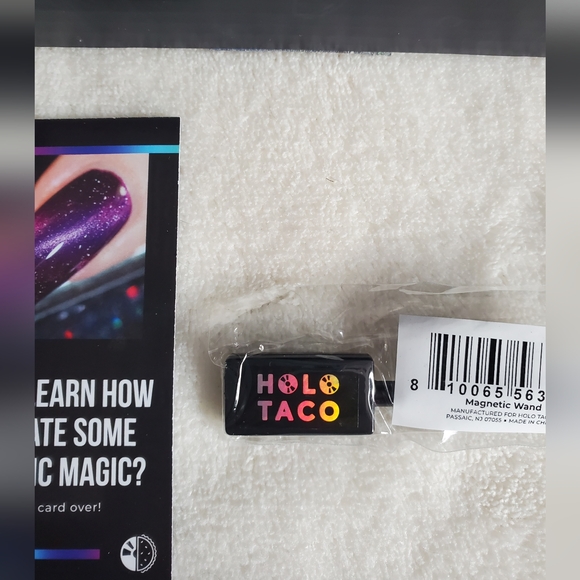 NEW Holo Taco Magnetic Dual Ended Wand + Nail Art Cosmetics Sponge Bundle of 19 - Picture 2 of 12